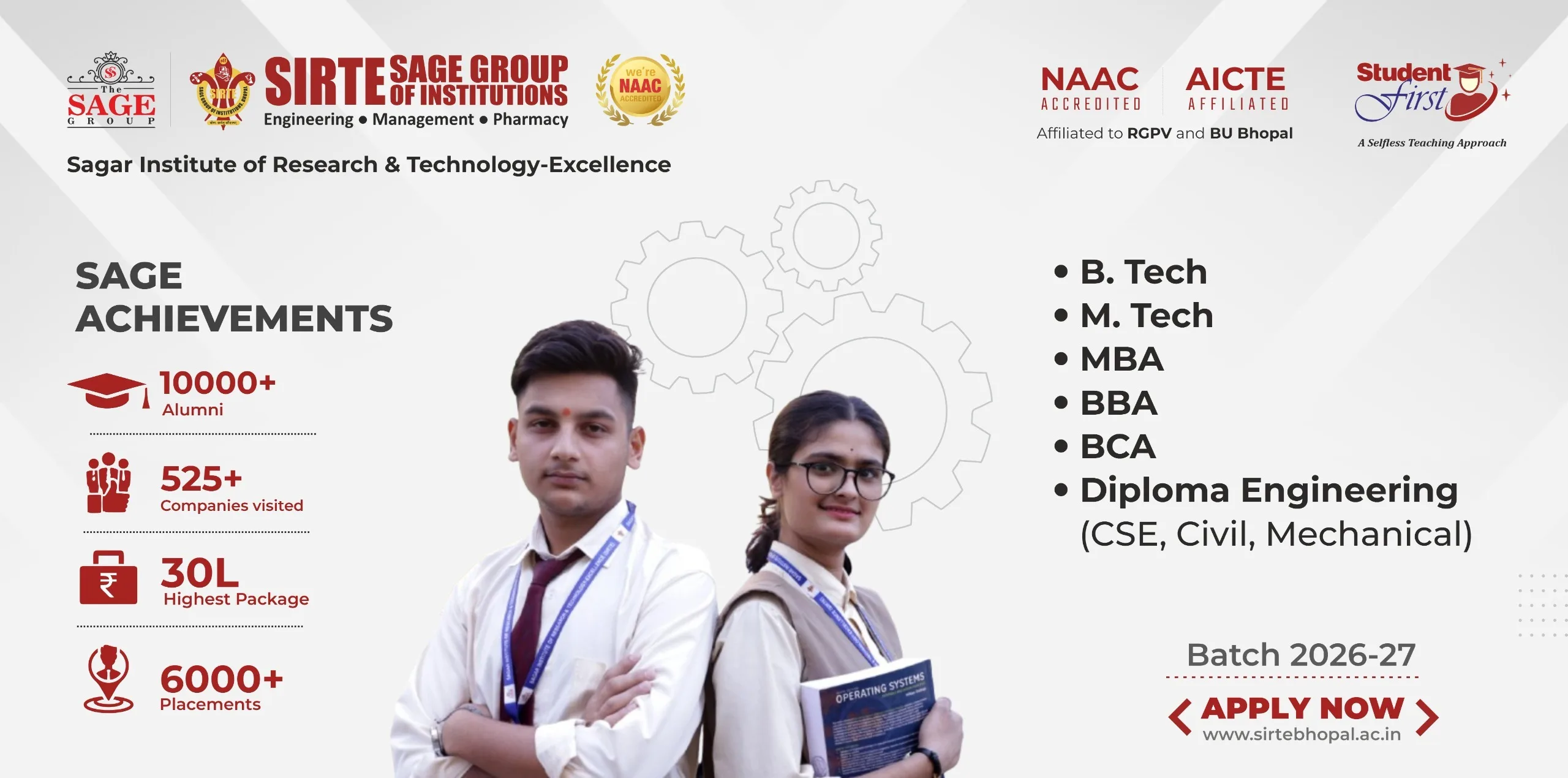 Admission Banner
